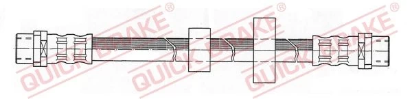 Stabdžių žarnelė QUICK BRAKE 22.406