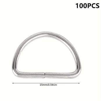 Raktų žiedų rinkinys, 100PCS (10mm)