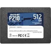 PATRIOT P210 SSD 2,5 colio 512 GB SATA 3 kaina