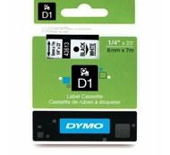 Dymo Label 43613 Balta /Juoda (S0720780), juostelė