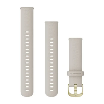 Apyrankė Garmin Quick Release Bands (18 mm), Light sand, light gold hardware