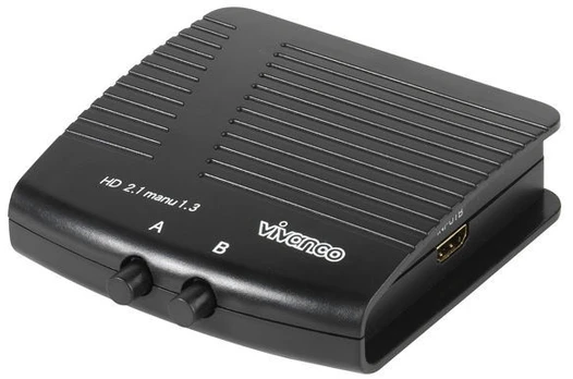 „Vivanco“ jungiklis, 2 prievadų HDMI (25349)