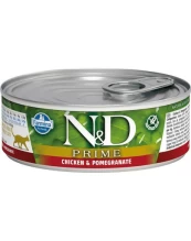 N&D Cat prime chicken & pomegranate 70 g kaina