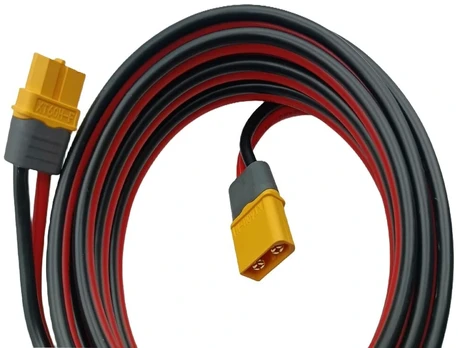 Xt60 prailginimo laidas 12awg 3m vyriškas-moteriškas
