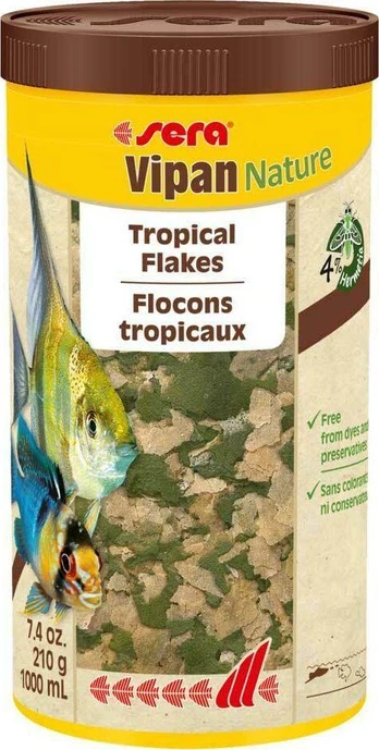 Sera Vipan Nature Big Flakes 210g
