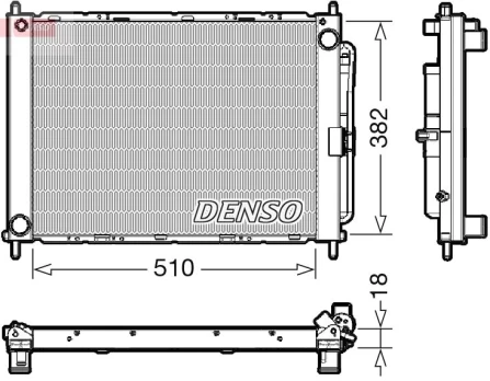 Aušintuvo modulis DENSO DRM23111