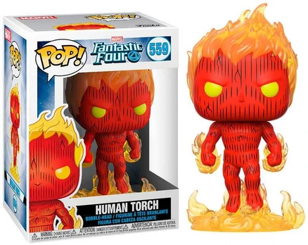 Funko POP figure Marvel Fantastic Four Human Torch