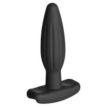 Analinis kaištis ELECTRASTIM SILICONE NOIR ROCKER BUTT