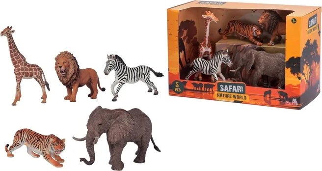 Dickie Toys Simba - Nature World - Safari Animals Set (104343103)
