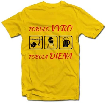 Marškinėliai "Tobulo vyro tobula diena"