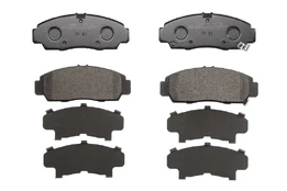 BRECK 23729 00 701 00 Brake pad set kaina