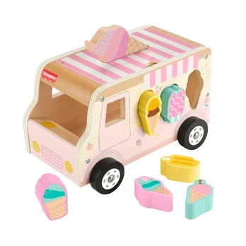 Mattel Eiscreme-Formensortierer aus Holz