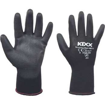 Sodo pirštinės aplietos PU Kixx BOUNCING BLACK
