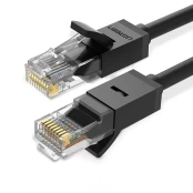 Kabelis Ugreen flat LAN Ethernet Cat. 6 2m Juodas (NW102) kaina
