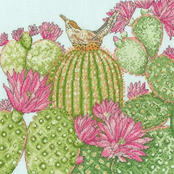 Bothy Threads Cactus Garden rinkinys kryželiu