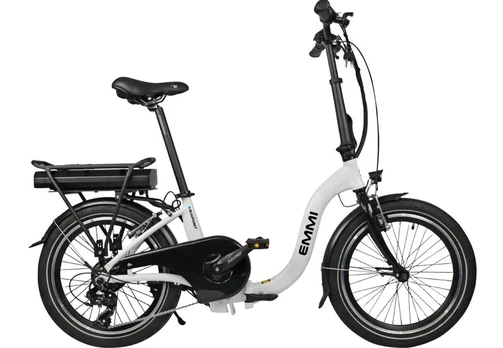 Elektrinis dviratis Blaupunkt Emmi 20", baltas