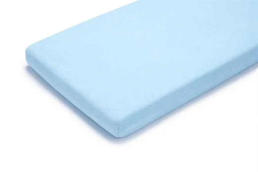 Sheet - TERRY - size 120x60 - BLUE