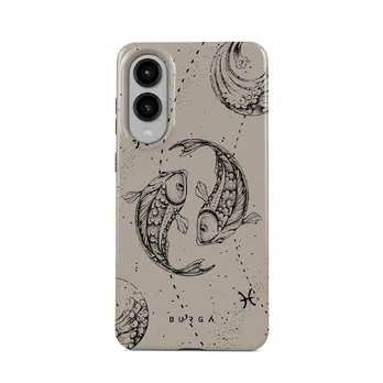 Pisces - Samsung Galaxy S25 Edge Case, Tough / Nude