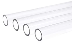 Alphacool kietas vamzdis, 60 cm, 16/13 mm, skaidrus, 4 dalys (18514)