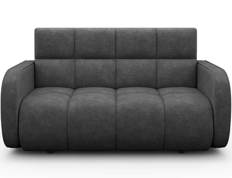Deverio 3 seater, Modern, Dark Gray