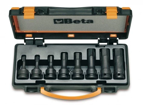 Beta Tools HEXAGON IMPACT SOCKET SET 720ME / C8 BETA UTENSILI SPA