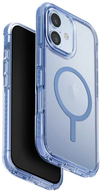 Dėklas UNIQ Combat do iPhone 17 Magclick Charging mėlyna