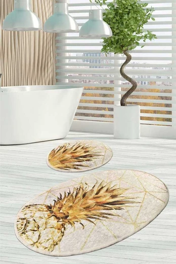 Foutastic Vonios kilimėlių rinkinys (2 dalys) Gold Pine