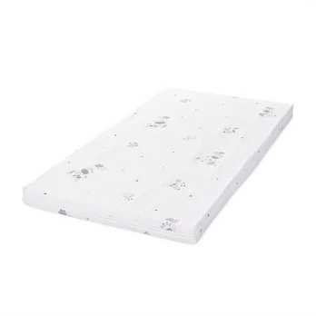 Vaikiškas čiužinys Lorelli Classic Green Giraffe, 60x120 cm, baltas