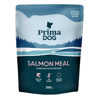 Lašišos ėdalas PRIMA DOG, 260 g