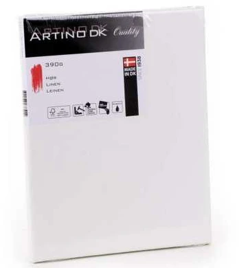 Artmax Malerlærred 80x100cm 18mm, 390g bomuld/hør