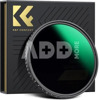 K&F Concept 62mm XV40 Nano-X Variable ND Filter, ND8-ND128