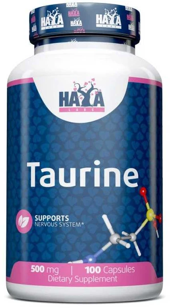 Haya Labs Taurine 100 kaps.