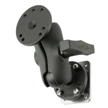 Ram Mounts UNPKD. RAM SHORT DOUBLE BALL MOUNT W/ BACKING PLATE AND HARDWARE
