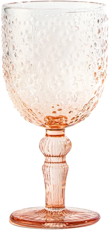 Vyno taurė „GIO ADORE“, aukštis 17,6 cm, oranžinė