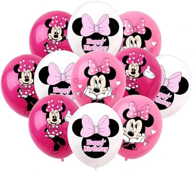 Balionai Minnie Mouse, 18 vnt.