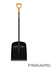 Fiskars aliumininis sniego ir grūdų kastuvas Solid kaina