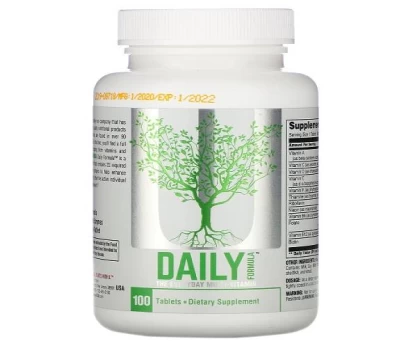 Universal® Daily Formula™ multivitaminai 100 tabl.