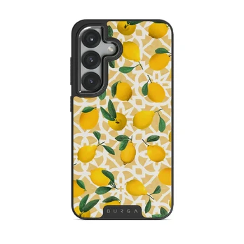 Lemon Juice - Samsung Galaxy S25 Plus Case, Elite Dark (Magnetic) / Gunmetal