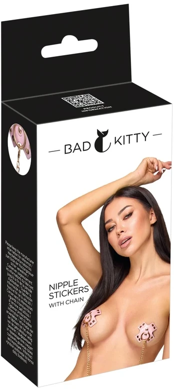 Nipple Stickers with Chain