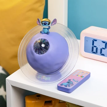 Paladone Stitch Galaxy Projection Light Rechargeable Batter