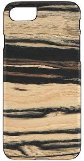 MAN&WOOD case for iPhone 7/8 white ebony black kaina