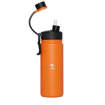 Fjord Nansen Kaldi plieninis termosas 650 ml oranžinis, 650 ml