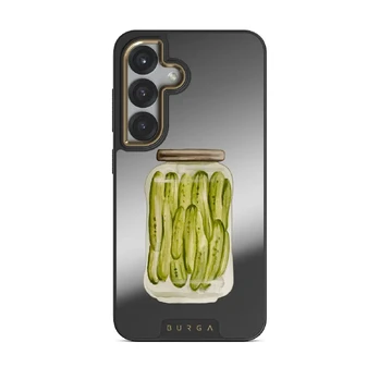 Pickled - Samsung Galaxy S25 Plus Case, Elite Mirror Dark (Magnetic) / Gold