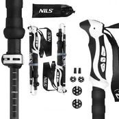 TK8603 TREKKING POLES FOLDABLE NILS kaina