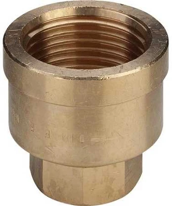 VIEGA Formmuffe 1/2"x3/8" rødgods