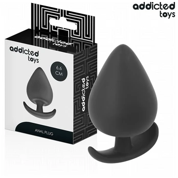 ADDICTED TOYS - ANAL PLUG SILICONE SIZE M 6.6 CM