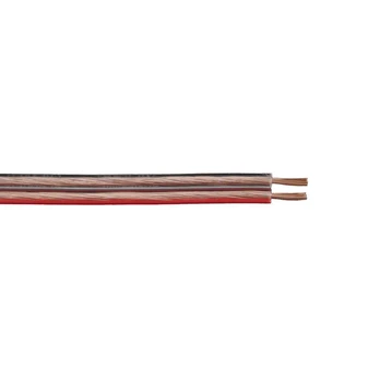 Garso kolonėlių laidas 2 x 4.0mm2, varinis, skaidrus, 1m