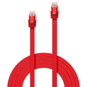 CABLE CAT6 U/UTP 2M/Raudonas 47512 LINDY kaina