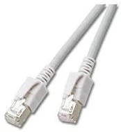 EFB RJ45 Patch kabelis S/FTP, Cat.6, VC LED, 1,00 m, pilkas