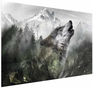 Artgeist Plakatas - Howling Wolf